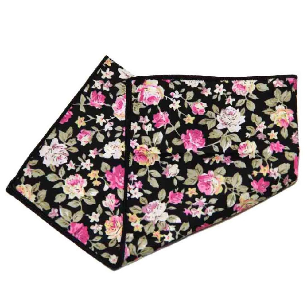 Gascoigne Floral Pocket Square 9.25"…